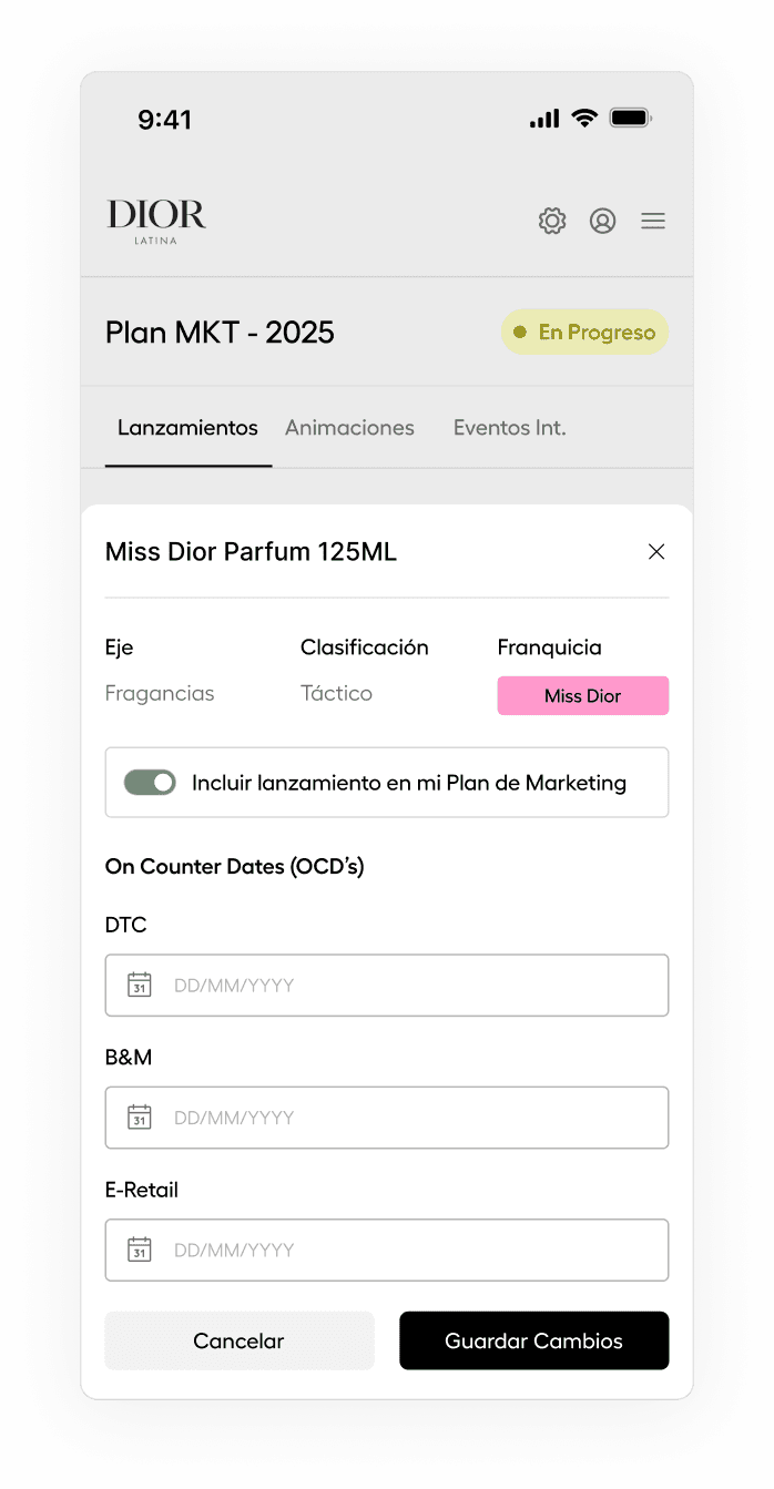 Unified calendar — refined version