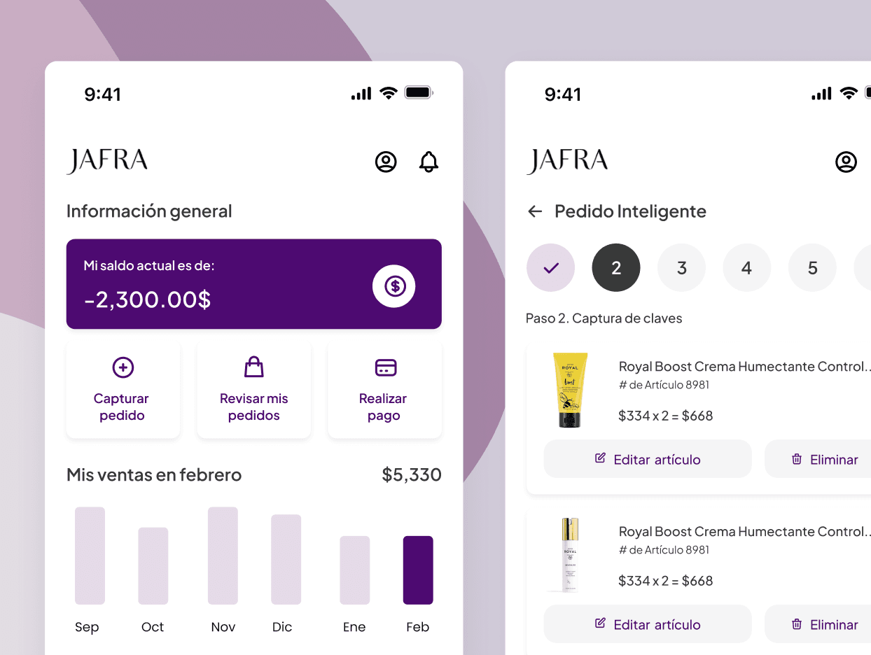Jafra intranet preview