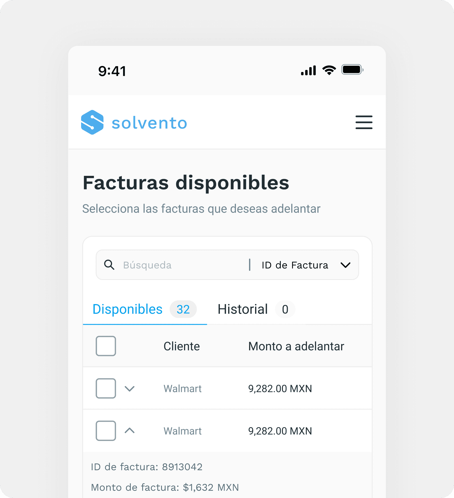 Increasing trust and revenue in Solvento’s invoice advance flow